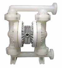 QBY工程塑料氣動隔膜泵外形圖